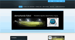Desktop Screenshot of derrochandofutbol.com